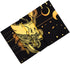 Sun and Moon Tapestry Stars Tapestry Black and Gold Wall Tapestry Psychedelic Moon Tapestry Trippy Celestial Tapestry Wall Hanging for Room (51.2 — 59.1 inches)