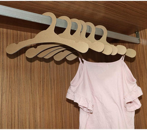 Goaup Baby Cardboard Hangers, Eco Friendly Recycled Paper Clothes Hanger for Kids Childrens (20 Pack)