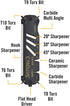 Camillus Glide Multitool Knife Sharpener (19224), Black, full size