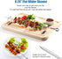 Metal Skewers For Kabobs - 17 inch BBQ Skewers For Grilling, 24 Pack Shish Kabob Skewers, Flat Stainless Steel Barbecue Skewers Grill Stick Set for Grilling Meat, Chicken, Shrimp, Fruit, Vegetables