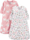 Simple Joys by Carter's Unisex Babies' Microfleece Sleepbag Wearable Blanket, Pack of 2