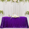 Sequin Tablecloth 60x102inch Sparkly Table Cloth Purple Table Cover Overlay for Wedding Birthday Halloween Party Wedding Decorations Purple