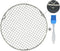 Fivebop Multi-Purpose Stainless Steel Cross Wire Round Steaming Cooling Barbecue Racks/Carbon Baking Net/Grills/Pan Grate with 3 Legs (8.25 inches)