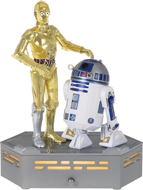 Hallmark Keepsake Christmas Ornament 2021, Star Wars: A New Hope Collection C-3PO and R2-D2, Storytellers Light and Sound