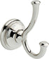 DELTA Cassidy Towel Hook, Robe Hook Polished Nickel Towel Holder for Bathroom, Bathroom Accessories, 79735-PN 3.88 x 2.50 x 3.88 Inches