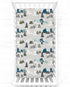 Mountains Baby Boy Crib Sheet Toddler Bed Sheets Soft Breathable Nursery Bedding