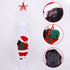 Santa Claus Climbing Ladder, Electric Christmas Climber Santa Plush Doll Toy Gift Decorations, Creative Christmas Tree Ornament Decors (Style B)