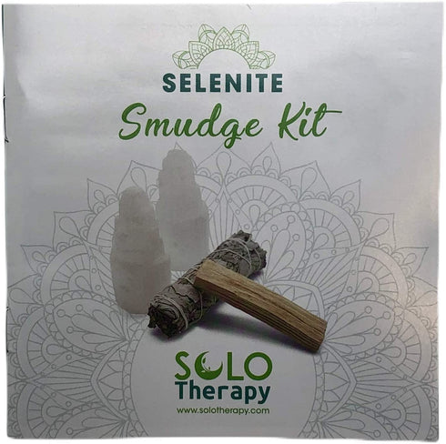 2 Selenite Natural Towers Skyscraper 4" Tall, 1 Organic California White Sage Smudge Stick 4" and 1 Palo Santo Stick From Perº - Salvia- Protection from Negative Energy Reiki Chakra Crystal Healing