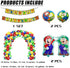 delaimastor Mario Balloon Garland Arch Kit Video Game Birthday Party Decoration Supplies Includes Happy Birthday Banner Perfect for Kids Boys Girls Birthday Party Decorations