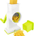 Southern Homewares 2 in 1 Deluxe Hand Crank Rotary Drum Grater Shredder Slicer Kitchen Tool Cheese Fruits Vegetables Nuts