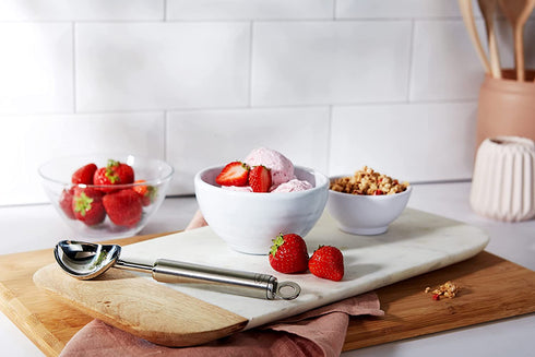 R¶sle Stainless Steel Ice Cream Scoop, 8-inch