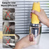 Newness Corn Stripper Cutter, Cob Kernels Peeler with Cup, Quickly Remove Kernels from The Cob, No Splatters or Mess, 304 Stainless Steel Corn Thresher Stripper Tool with Serrated Sharp Blade