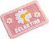 Cute Bathroom Rugs mats,Non-Slip Extra Soft Microfiber Doormat Washable Water Absorbent Shower Toilet Bath Rugs mats Set for Bathroom,Kids,Indoor Kitchen Door Mat -Daisy Flower 40x60cm (Pink)