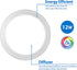 NICOR Lighting DSK Select Series 5/6-inch Surface Mount LED Downlight (DSK563120SWH), White