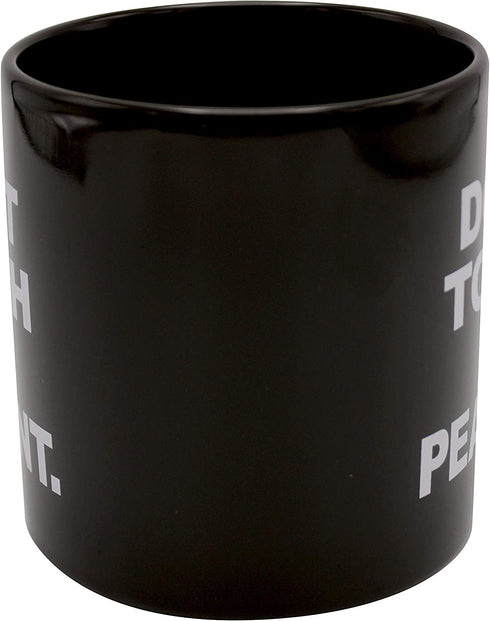 Island Dogs Don't Touch Me Peasant Giant 22 oz Ceramic Novelty Coffee Mug