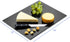 Tempered Black Glass Cutting Board Long Lasting Black Ink Glass Scratch Resistant, Heat Resistant, Shatter Resistant, Dishwasher Safe. (Large 12x16")