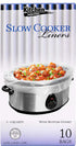 Party Bargains 10 Bags Slow Cooker Liners - Fits 5 - 6 Quarts, 18 x 4 x 14 Inches, 4" Wide Gusset, Large Crock Pot Liners, Multi Use Cooking Bags, Sous Vide