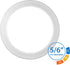 NICOR Lighting DSK Select Series 5/6-inch Surface Mount LED Downlight (DSK563120SWH), White