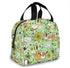Guinea Pigs And Flowers Lunch Bag For Women Girls Kids Insulated Picnic Pouch Thermal Cooler Tote Bento Large Meal Prep Cute Bag Big Leakproof Soft Bags For Lunch Box, Camping, Travel, Fishing