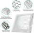 Aojuxix Shower Drain Hair Catcher/Drain Strainer/Shower Drain Cover for Bathroom Floor Drain