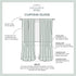 Exclusive Home Curtains Pom Pom Embellished Sheer Rod Pocket Top Curtain Panel Pair, 54x63, Winter White