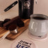 BARVIVO Funny Ceramic Coasters for Drinks Absorbent Set of 6 with Holder - Instantly Absorbing Condensation - Perfect Drink Coasters for Wooden Table Protection with Scratch Preventing Cork Bottom