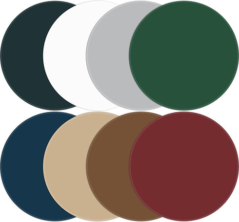 8 Pieces Rubber Jar Gripper Pads Round Kitchen Coasters Multi-Purpose Bottle Lid Openers, Multicoloured (Dark Colors Set)