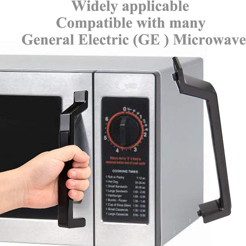 Reyhoar WB15X309 Microwave Door Handle Replacement Part Compatible with General Electric (GE) Microwaves - Replaces AP2623337, 2366, AH232240, EA232240, PS232240, WB04X0123
