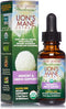 Host Defense, Lion's Mane Extract, Promotes Mental Clarity, Focus and Memory, Mushroom Supplement, Plain, 1 fl oz