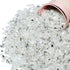Rockcloud 1 lb Moon Stone Tumbled Chips Crushed Stone Healing Reiki Crystal Jewelry Making Home Decoration