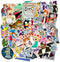 Comic Cartoon Vinyl Stickers for Futurama to Teens Boys Girls |50 Pcs| Cute Anime Waterproof Decal for Tablet Computer Skateboard Laptop Bicyle Car Laptop Phone Luggage,Decaorative Decal(Futurama)