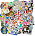 Comic Cartoon Vinyl Stickers for Futurama to Teens Boys Girls |50 Pcs| Cute Anime Waterproof Decal for Tablet Computer Skateboard Laptop Bicyle Car Laptop Phone Luggage,Decaorative Decal(Futurama)