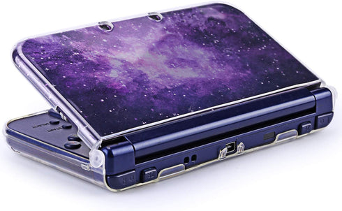 Compatible with for New 3DS XL / LL Case, Akwox Super Crystal Transparent Protective Cover Case for New 3DS XL ( not for 3DS XL)