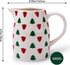 Serene Delights Christmas themed Gravy Boat 16oz | Gravy Jug. Great for all types of Sauces! Holidays Gravy Boat | Turkey Gravy Boat