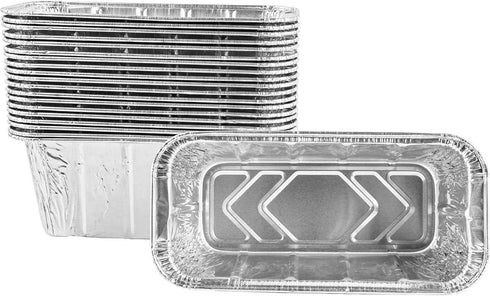 MixRBBQ BBQ Drip Pans Replacement for Blackstone 17”,22",28",30” & 36" Griddle, Griddle Accessories Grill Grease Cup Liner, Rear Grease Tray, Heavy-Duty Disposable Aluminum Foil Pan - 20 Pack