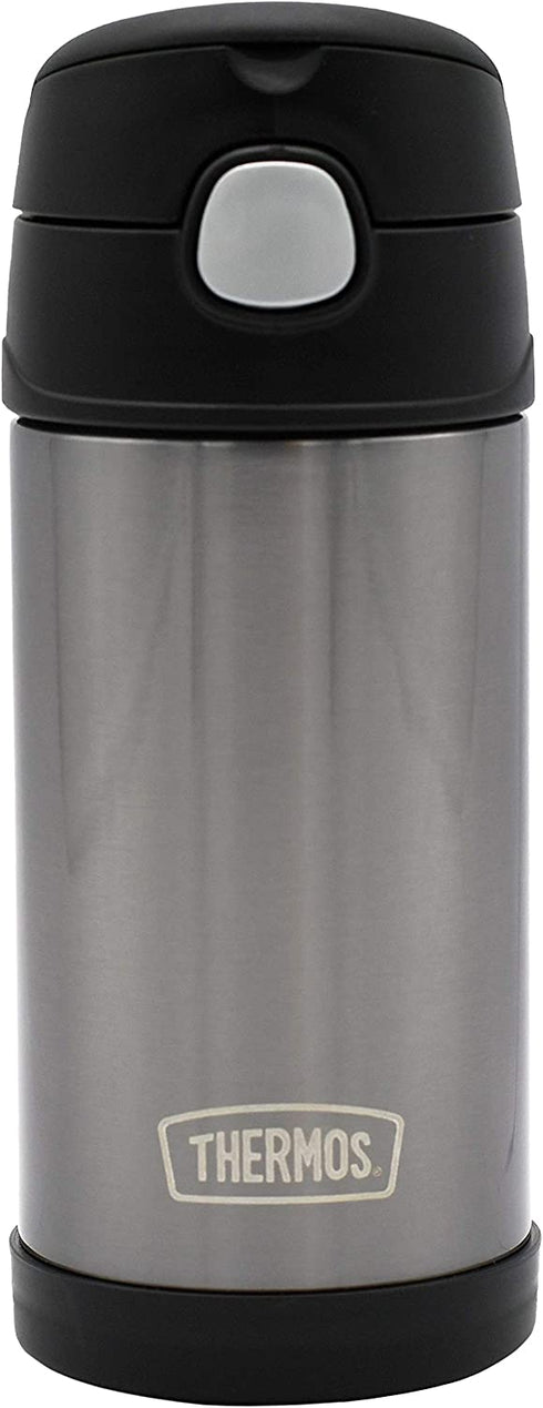 Thermos Funtainer 12 Ounce Bottle, Charcoal