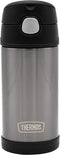 Thermos Funtainer 12 Ounce Bottle, Charcoal