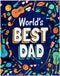Infinity Republic - World's Best Dad Super Plush Blanket - Perfect for Father's Day, Birthday Gifts, Decor, etc!