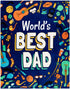 Infinity Republic - World's Best Dad Super Plush Blanket - Perfect for Father's Day, Birthday Gifts, Decor, etc!