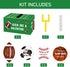 Valentines Boxes for Kids - Football Valentine Day Cards for Classroom Exchange Boys Girls School Class Party Favors(1 Mailbox, 24 Valentine Cards)