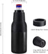 Beer Bottle Insulator Can Cooler 12 oz 304 Stainless Steel 3 in 1 Frost Buddy Beer Coozy for Cans Skinny Can Coffee Accessories Beer Cooler Beer Gifts for Men Slim Can Insulated