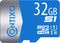 Contixo 32GB Micro SD Memory Card - Compatible with Cell Phone, Tablet, Drones, Headphone, Camera, SD Memory Card Up to 95MB/s