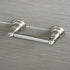 Amazon Basics AB-BR834-SN Classic Standard Toilet Paper Holder, Spring, Satin Nickel