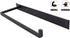 Blacksmith Handmade Farmhouse Wrought Iron Wall Mount Decorative Rustic Paper Towel Holder for Kitchen #MD19002 (Black)
