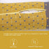 Buckwheat Pillow Neck Roll Pillow - EDOMI Cervical Lumbar Support Pillow Round Therapeutic Bolster Pillow for Stomach Sleepers Spine and Back Pain Buckwheat Hulls Filling (16x4 inch, Yellow)