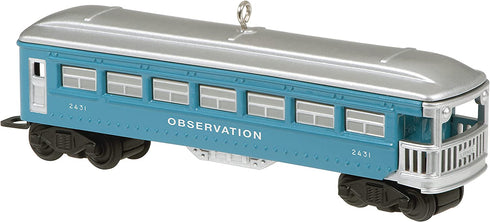 Hallmark Keepsake Christmas Ornament 2021, Lionel 2431 Observation Car, Metal