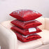 Coeufuedy Christmas Red Sequin Pillow Covers 18" x 18" Reversible Decorative Throw Pillows Sequins Pillow Case Magic Mermaid Pillowcase