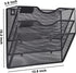 COSYAWN Hanging Wall File Holder Mail Organizer Wall Mount Document Letter Rack