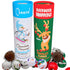 Reindeer Poop and Chocolate Snowballs Gift Set - Funny Christmas Candy Stocking Stuffer Ideas Gag Gift for Xmas Holiday Funny Unique Surprise for Kids Adults Teen Boys