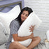 SensorPEDIC Value SofLOFT Fiber Filled Standard Bed Pillow with Cotton Cover, White